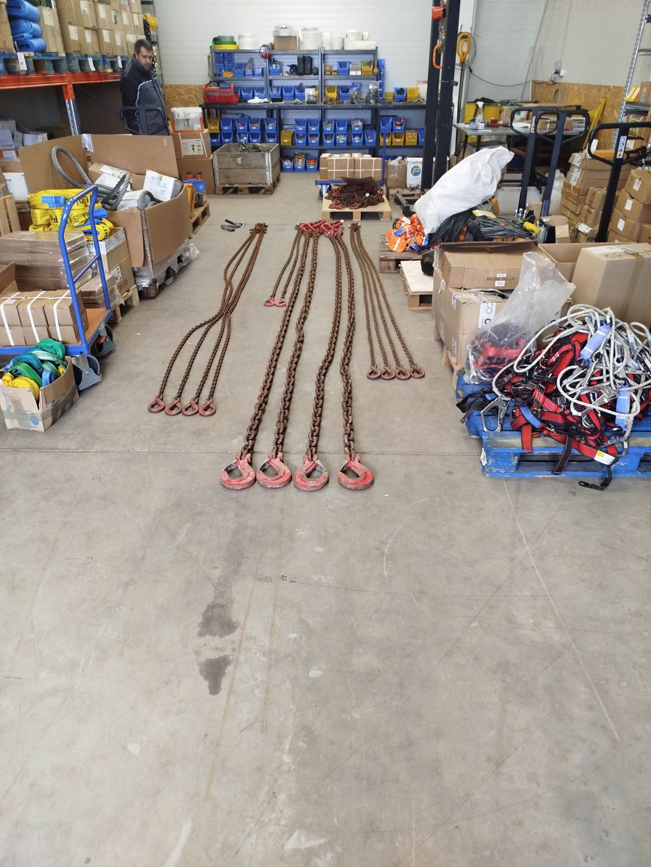 Láncfüggeszték vizsgálat