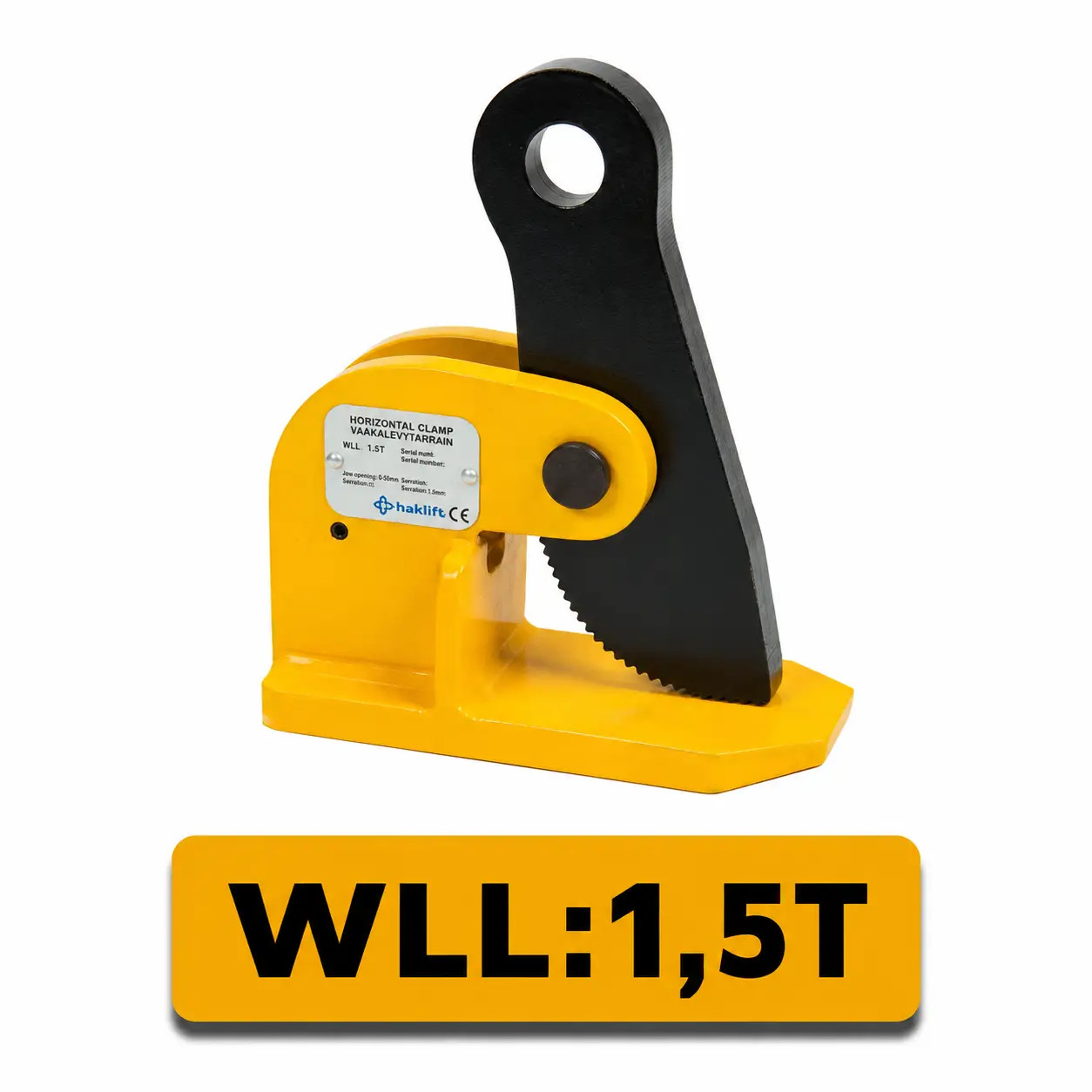 vízszintes lemezmegfogó 1,5t
